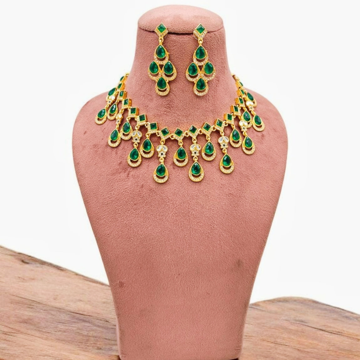 Cocktail Necklace & Earring