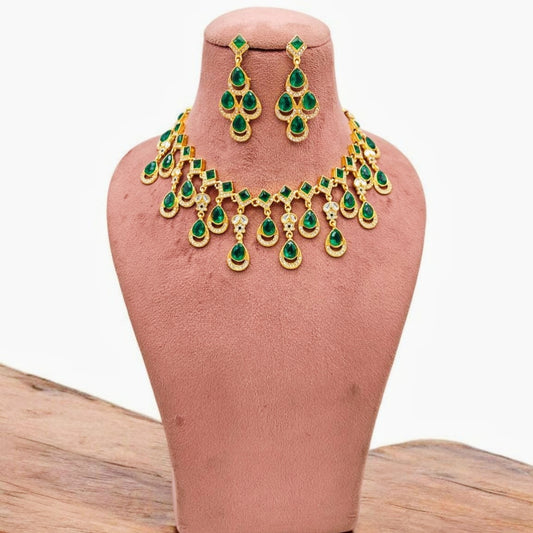 Cocktail Necklace & Earring